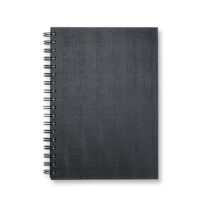 Caderno Capa Dura em Linho Personalizado