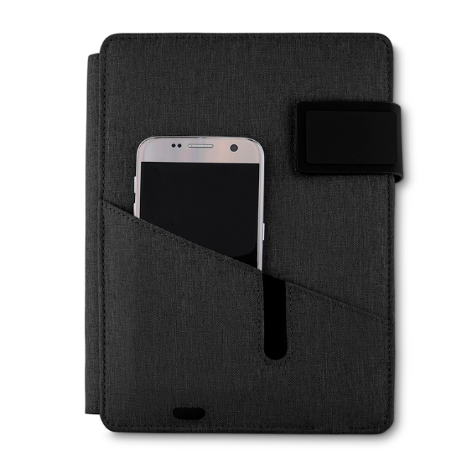 Caderno Com Powerbank Personalizado Caderno Com Powerbank Personalizado