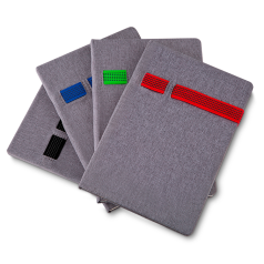 Caderno De Anotações Com Elástico Personalizado