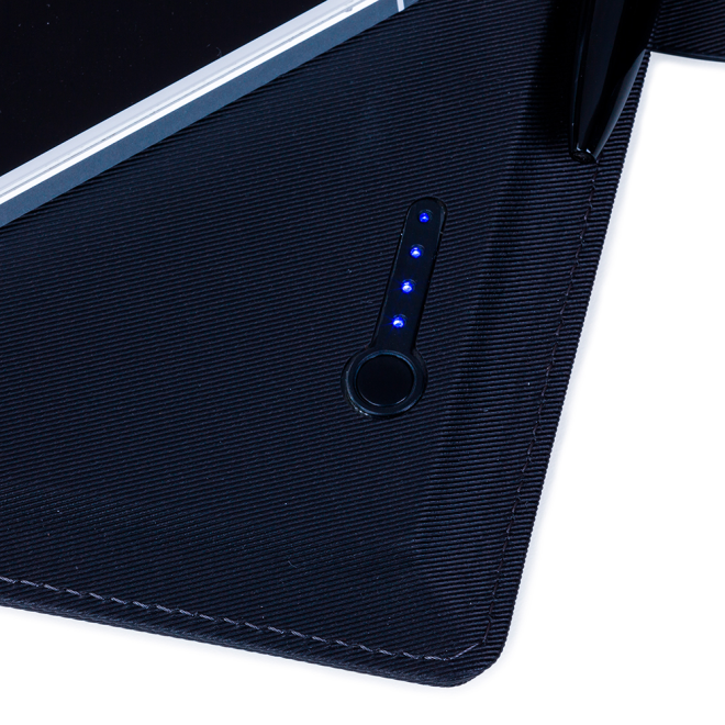 Caderno De Anotações Com Powerbank 4.000 Mah Personalizado Caderno De Anotações Com Powerbank 4.000 Mah Personalizado