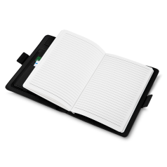 Caderno De Anotações Com Powerbank 4.000 Mah Personalizado Caderno De Anotações Com Powerbank 4.000 Mah Personalizado