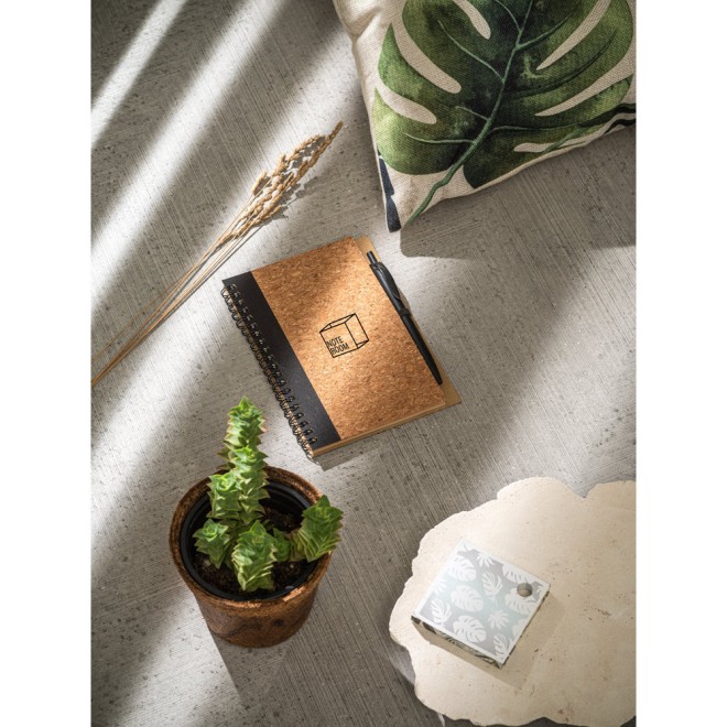 Caderno de Cortiça Personalizado Caderno de Cortiça Personalizado