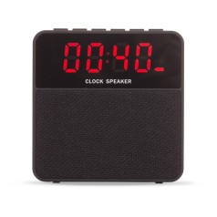 Caixa De Som Bluetooth Com Relógio Digital Personalizada Caixa De Som Bluetooth Com Relógio Digital Personalizada
