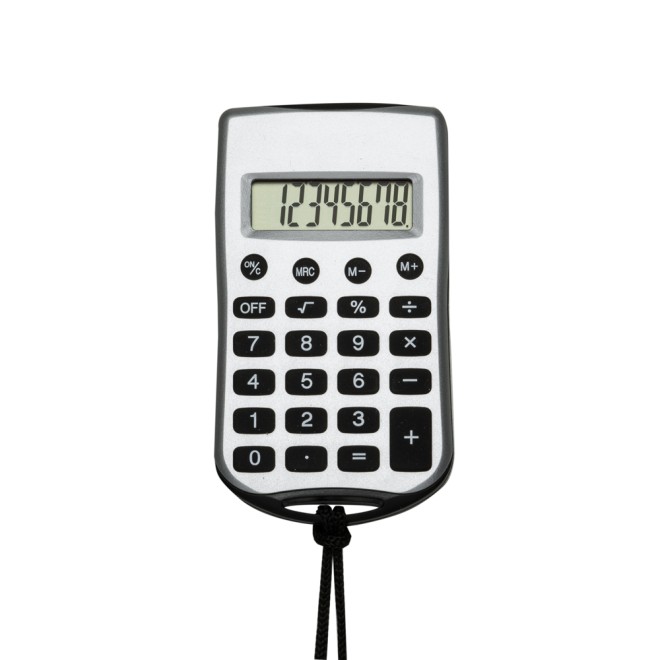 Calculadora Plástica Com Cordão Personalizada Calculadora Plástica Com Cordão Personalizada