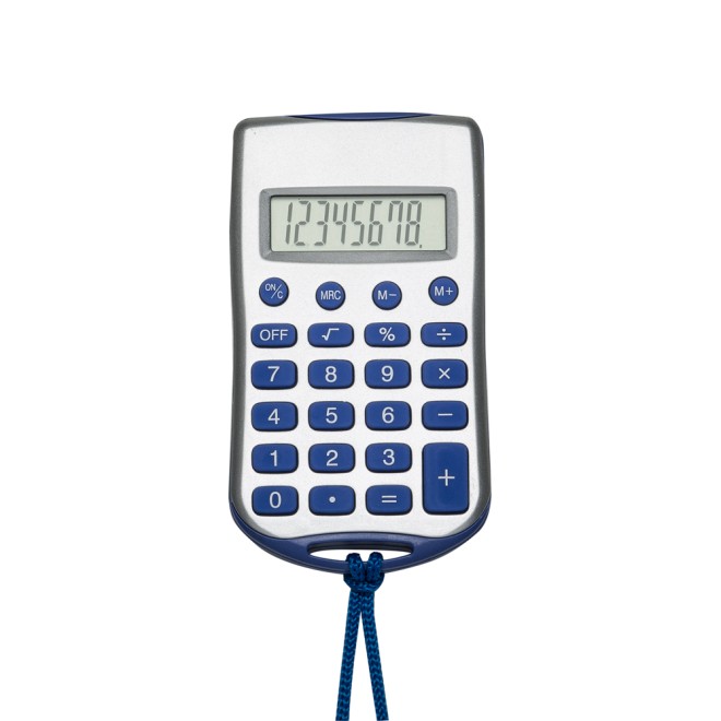 Calculadora Plástica Com Cordão Personalizada Calculadora Plástica Com Cordão Personalizada