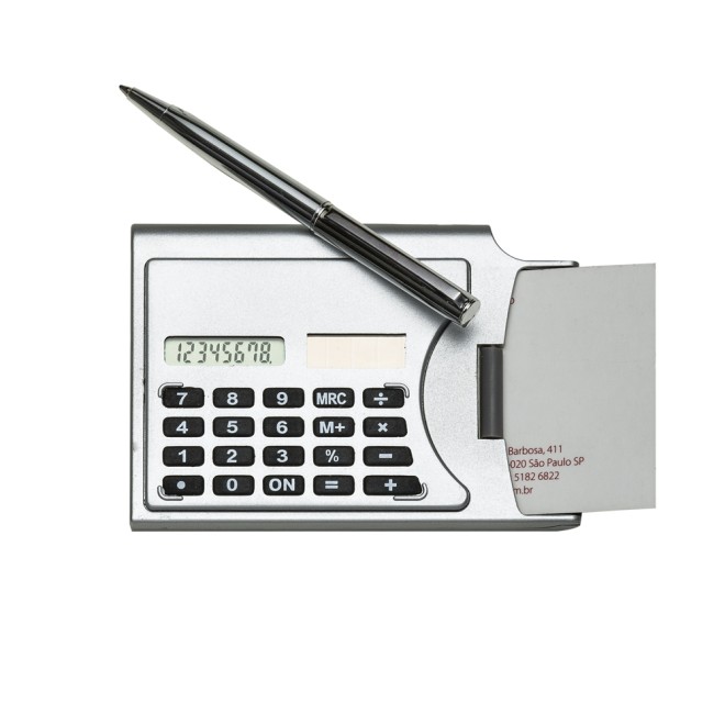 Calculadora Plástica Porta Cartão Personalizada Calculadora Plástica Porta Cartão Personalizada