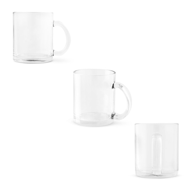 Caneca de Vidro 350ml Personalizada Caneca de Vidro 350ml Personalizada