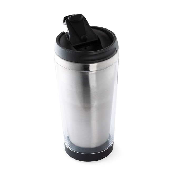 Caneca Inox 500ml Porta Foto Personalizada Caneca Inox 500ml Porta Foto Personalizada