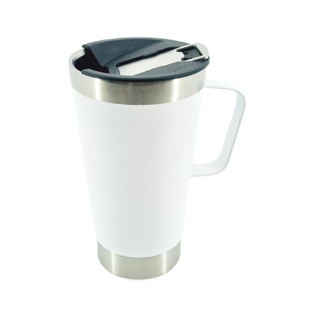 Caneca Térmica Inox Com Abridor 500Ml Personalizada Caneca Térmica Inox Com Abridor 500Ml Personalizada
