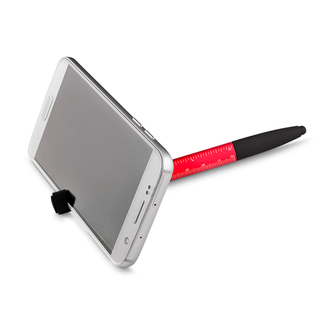 Caneta Metal Com Apoio Para Smartfone Promocional Caneta Metal Com Apoio Para Smartfone Promocional