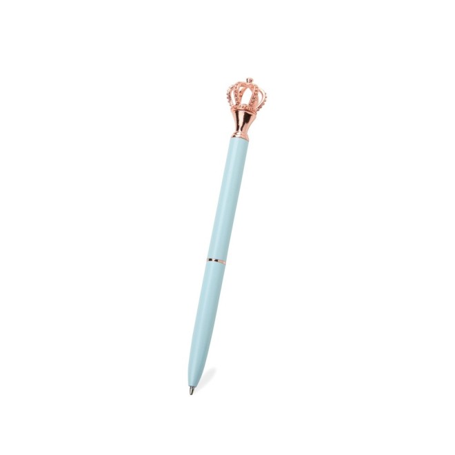 Caneta Metal Coroa Personalizada com Logotipo