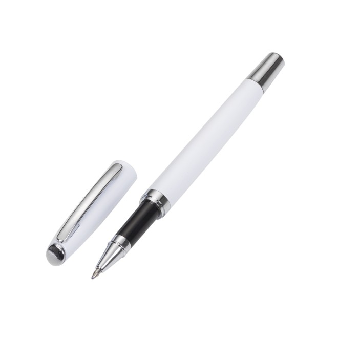 Caneta Metal Roller Com Tampa Personalizada Caneta Metal Roller Com Tampa Personalizada