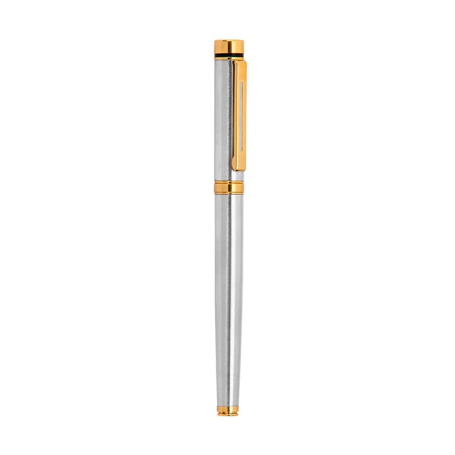 Caneta Metal Roller Prata Personalizada Caneta Metal Roller Prata Personalizada
