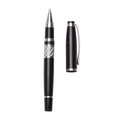 Caneta Metal Roller Preta Personalizada Caneta Metal Roller Preta Personalizada
