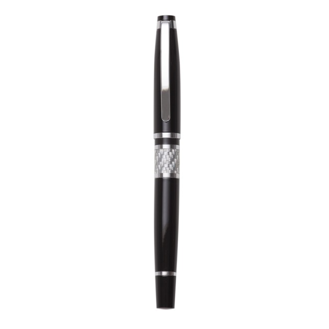 Caneta Metal Roller Preta Personalizada Caneta Metal Roller Preta Personalizada