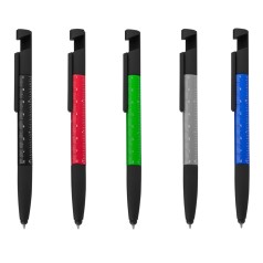Caneta Plástica Multifunções Personalizada Caneta Plástica Multifunções Personalizada