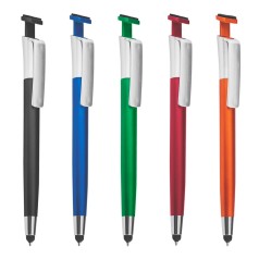 Caneta Plástica Touch Com Suporte Com Logo Personalizada Caneta Plástica Touch Com Suporte Com Logo Personalizada