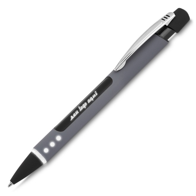 Caneta Semi-Metal Led Personalizada Caneta Semi-Metal Led Personalizada
