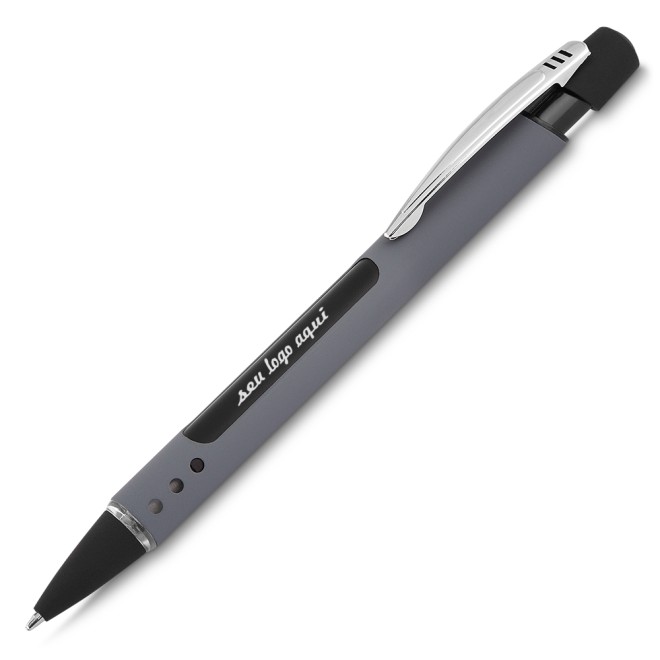 Caneta Semi-Metal Led Personalizada Caneta Semi-Metal Led Personalizada