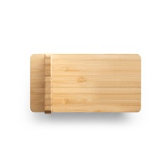 Carregador Portátil em Bambu para Brinde Carregador Portátil em Bambu para Brinde
