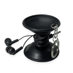 Chaveiro Emborrachado Com Fone De Ouvido Personalizado Chaveiro Emborrachado Com Fone De Ouvido Personalizado