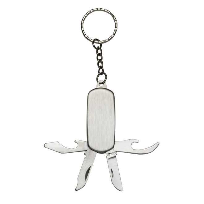 Chaveiro Metal Canivete 4 Funções Personalizado Chaveiro Metal Canivete 4 Funções Personalizado
