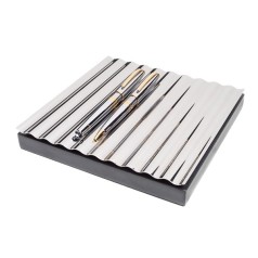 Conjunto de caneta tinteiro e esferográfica