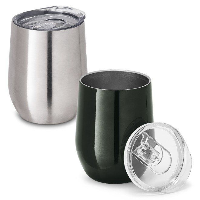 Copo Duplo De Inox 400Ml Para Brinde Copo Duplo De Inox 400Ml Para Brinde