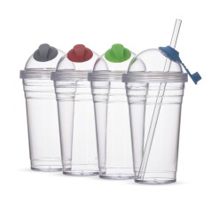 Copo Plástico Com Canudo Personalizado Copo Plástico Com Canudo Personalizado