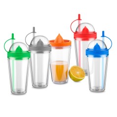 Copo Plástico Espremedor Personalizado Copo Plástico Espremedor Personalizado