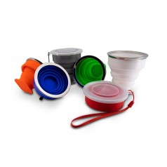 Copo Retrátil Silicone 200Ml Personalizado Copo Retrátil Silicone 200Ml Personalizado