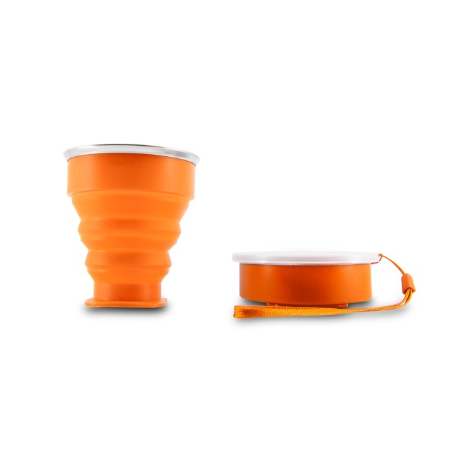 Copo Retrátil Silicone 200Ml Personalizado Copo Retrátil Silicone 200Ml Personalizado