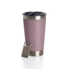 Copo Térmico 500Ml Com Abridor Para Brinde Copo Térmico 500Ml Com Abridor Para Brinde