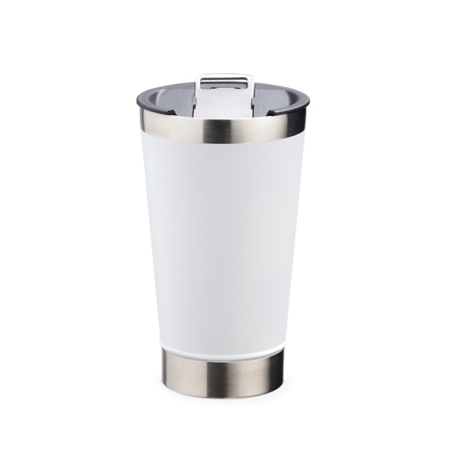 Copo Térmico Tipo Stanley Personalizado 500Ml Com Abridor Copo Térmico Tipo Stanley Personalizado 500Ml Com Abridor