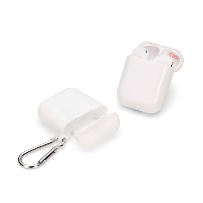 Fone De Ouvido Bluetooth Com Case Carregador Personalizado Fone De Ouvido Bluetooth Com Case Carregador Personalizado