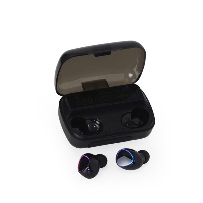 Fone de Ouvido Bluetooth Touch com Case Carregador Personalizado Fone de Ouvido Bluetooth Touch com Case Carregador Personalizado