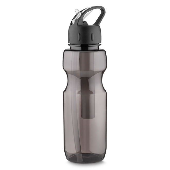 Garrafa Plástica Com Porta Gelo Personalizada Garrafa Plástica Com Porta Gelo Personalizada