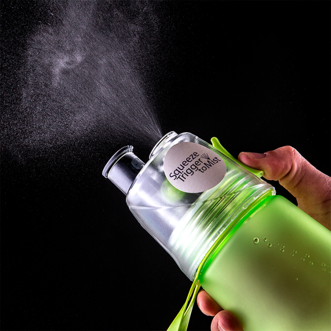 Garrafa Plástica Com Spray Personalizada Garrafa Plástica Com Spray Personalizada