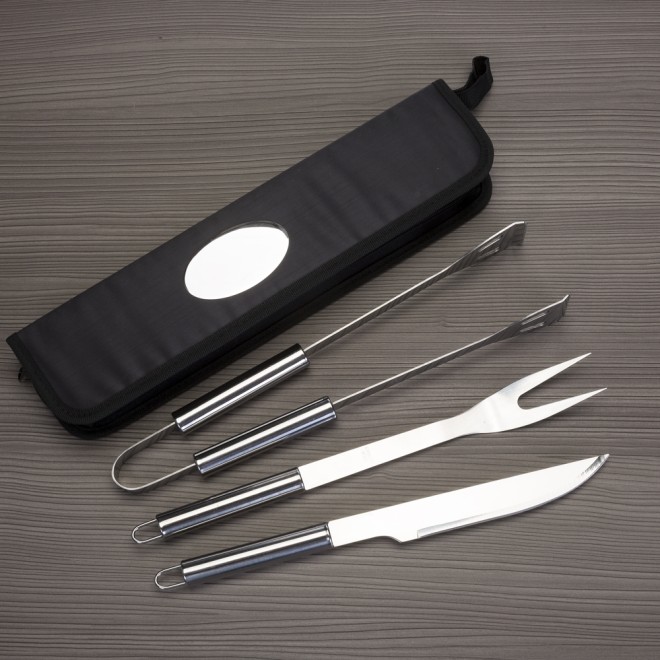Kit Churrasco 3 Peças Personalizado Kit Churrasco 3 Peças Personalizado
