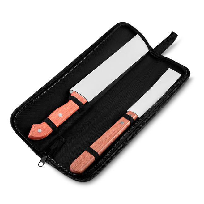 Kit Churrasco Estojo Em Nylon Personalizado Kit Churrasco Estojo Em Nylon Personalizado