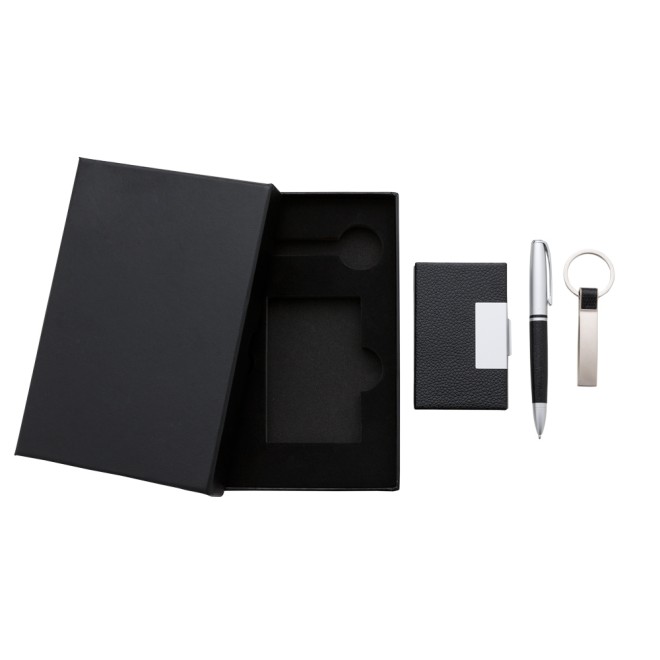 Kit Executivo 3 Peças Personalizado Com Logo Kit Executivo 3 Peças Personalizado Com Logo