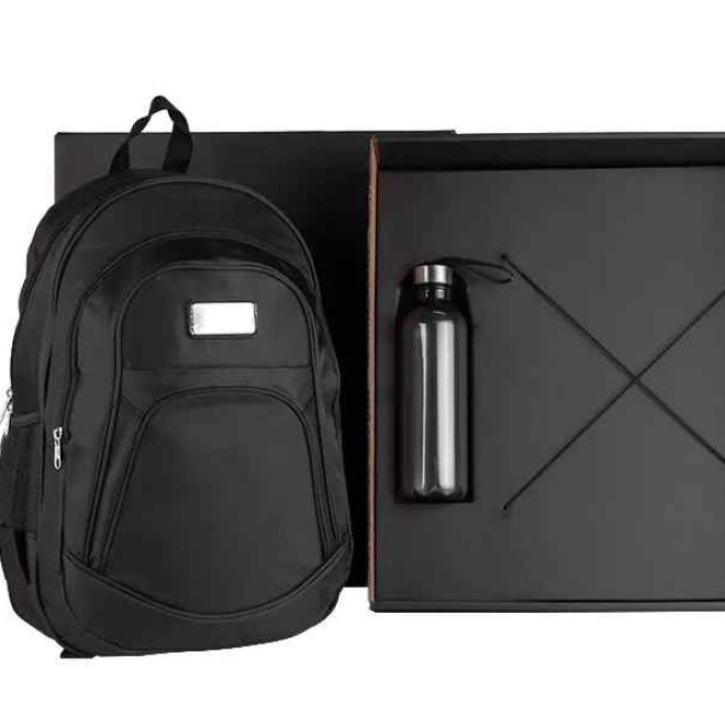 Kit Mochila com Squeeze Personalizado Kit Mochila com Squeeze Personalizado