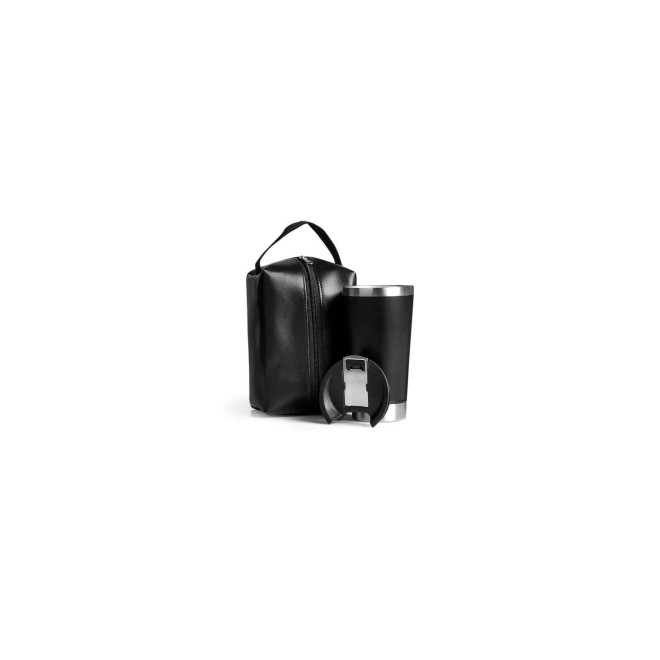 Kit Necessaire e Copo Térmico Personalizado Para Brindes 