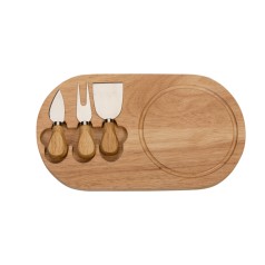 Kit Queijo 3 Peças Com Logo Kit Queijo 3 Peças Com Logo