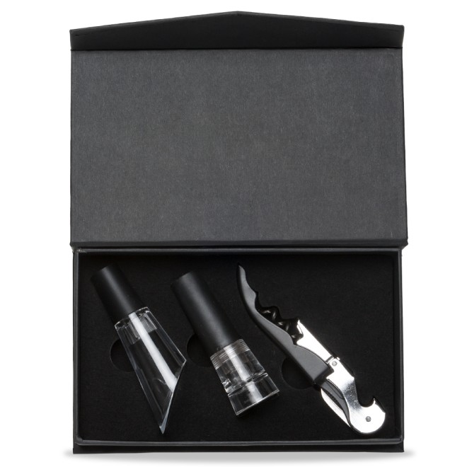 Kit Vinho 3 Peças Personalizado Kit Vinho 3 Peças Personalizado