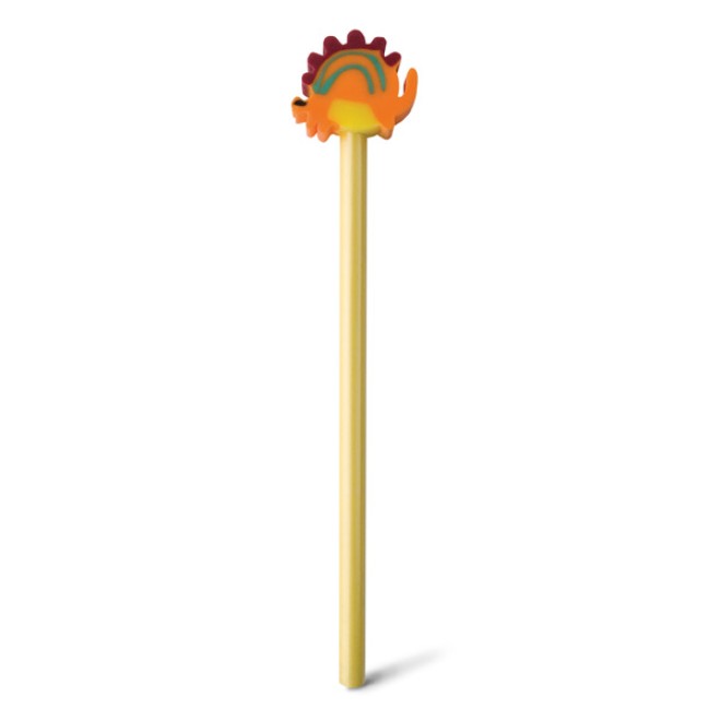 Lápis Com Boneco De Borracha Personalizado Lápis Com Boneco De Borracha Personalizado