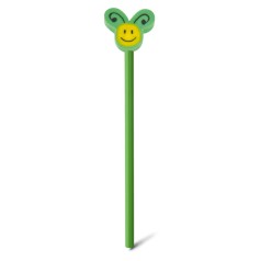 Lápis Com Boneco De Borracha Personalizado Lápis Com Boneco De Borracha Personalizado