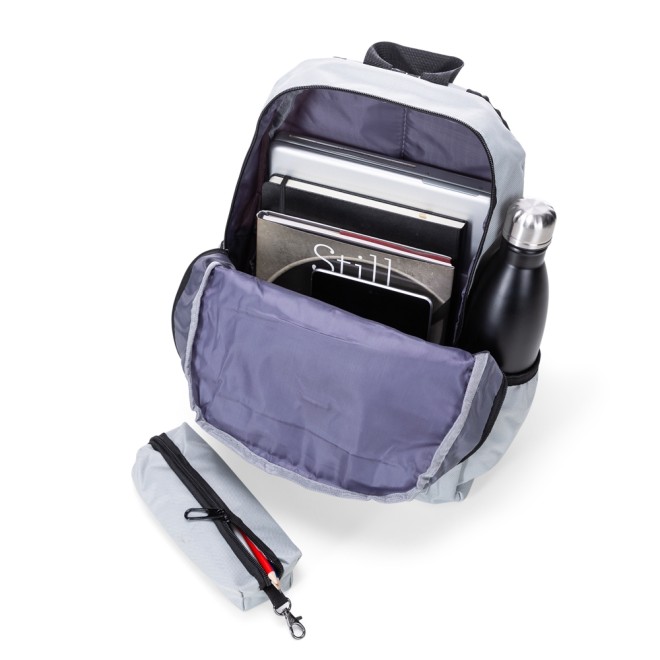 Mochila De Nylon Com Estojo Personalizada Mochila De Nylon Com Estojo Personalizada