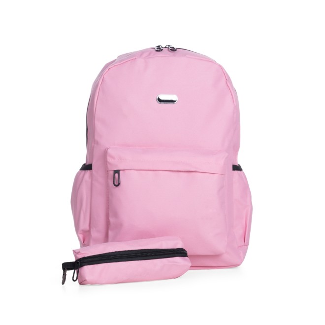 Mochila De Nylon Com Estojo Personalizada Mochila De Nylon Com Estojo Personalizada