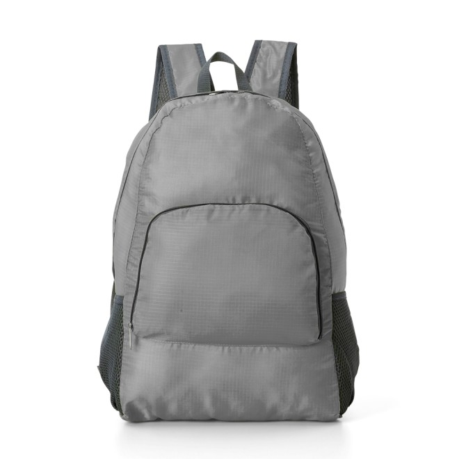 Mochila De Nylon Dobrável 25 Litros Personalizada Mochila De Nylon Dobrável 25 Litros Personalizada
